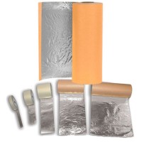 Sidabro imitacija rulone Silver/Aluminum