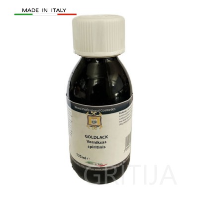 Verniksas spiritinis''GOLDLACK''OB02019 Verniksas spiritinis''GOLDLACK''OB02019