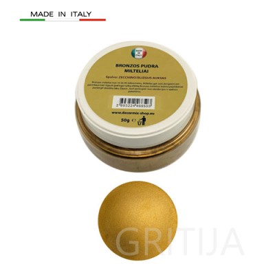 Bronzos milteliai ZECCHINO/AUKSAS 50g