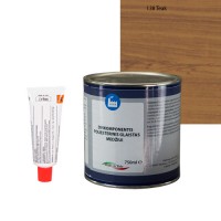 2K poliesterinis glaistas Teak 750ml