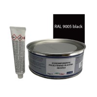 2K glaistas Juodas RAL9005 1kg