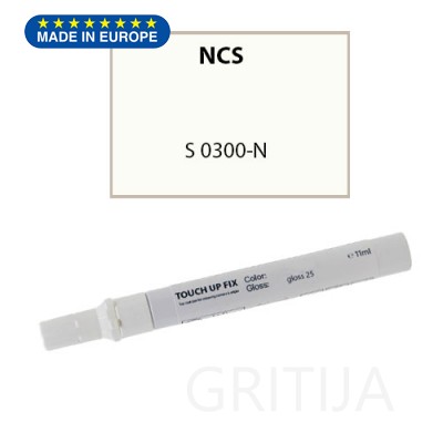Pieštukas TOUCH UP FIX/NCS S 0300-N