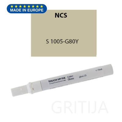Pieštukas TOUCH UP FIX/NCS S 1005-G80Y