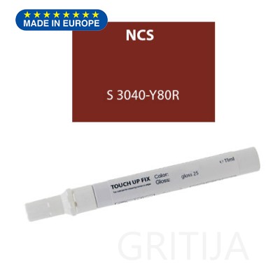 Pieštukas TOUCH UP FIX/NCS S 3040-Y80R