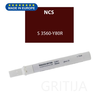 Pieštukas TOUCH UP FIX/NCS S 3560-Y80R