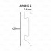 Plintusas ARCHE S 6cm
