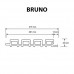 Fasado plokštė BRUNO CEDAR